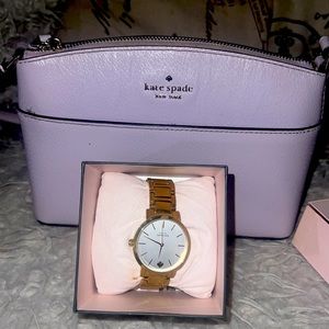 Kate spade purse and watch